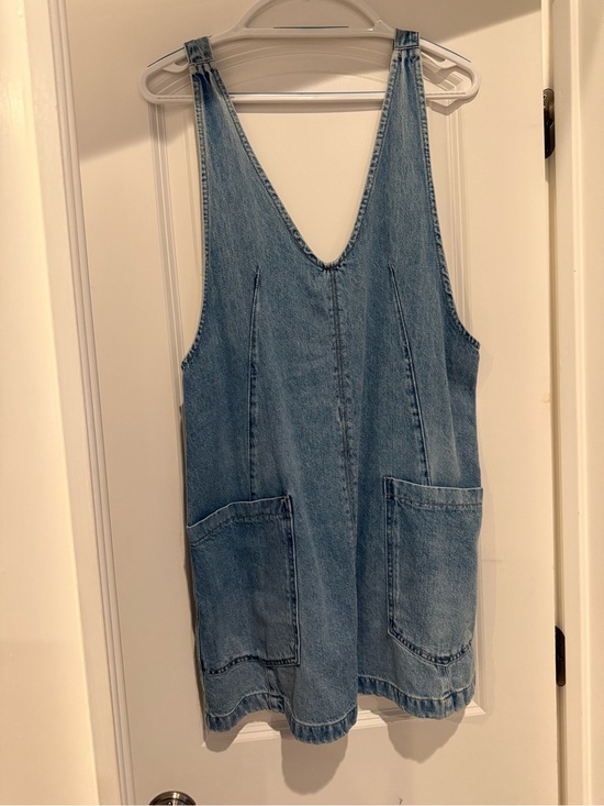 Free People Dresses & Skirts - Free People High Roller Cotton Denim Dress